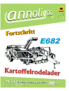 Fortschritt Landmaschinen Kartoffelrodelader Typ E 682 Bild- Ersatzteilliste & Explosionszeichnungen - annoligno 512